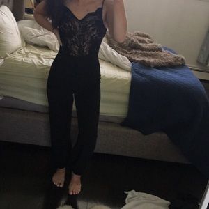 Black jumpsuit